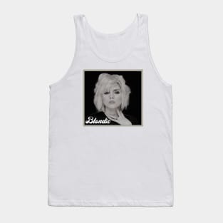 Blondie Fan Art Retro Tank Top